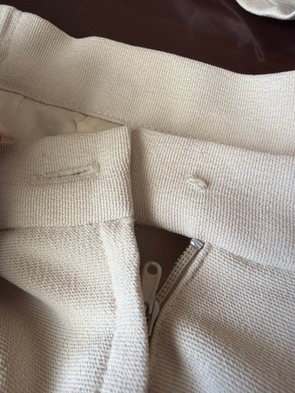 Donna Vinci 3-Pc Skirt Suit Ivory Embroidered Longline Jacket First Lady Sz 20 - Picture 15 of 16